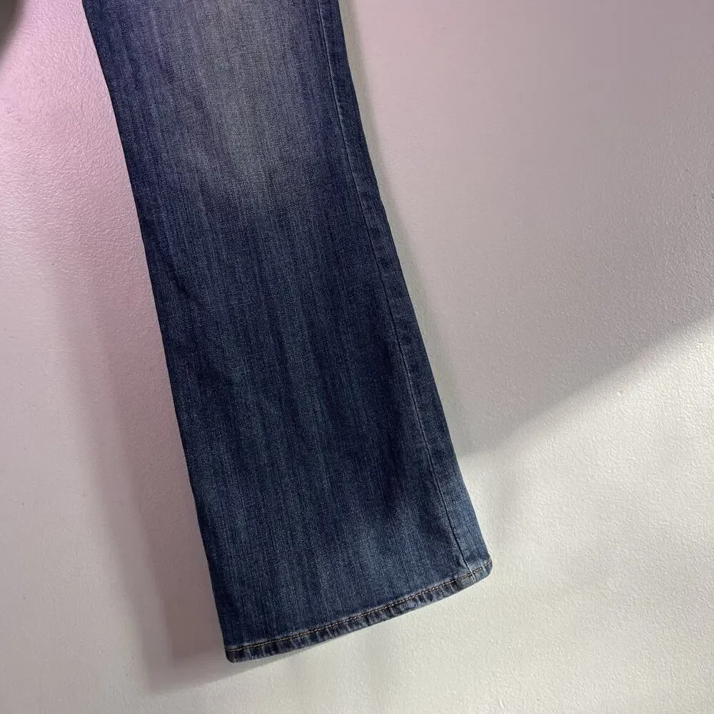 Lucky Brand Women's Sweet Low Bootcut Jeans Plus Sz 16/33 Denim Blue Med Wash